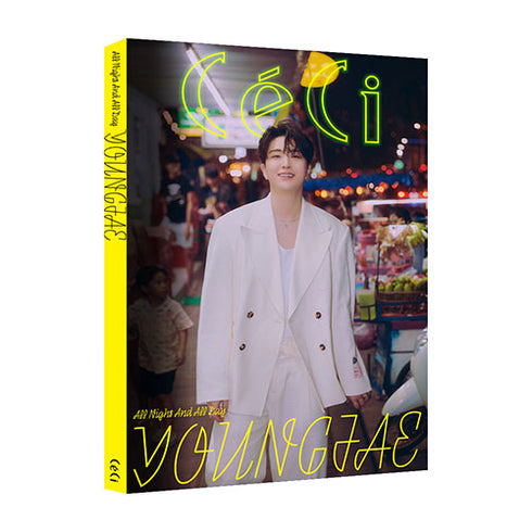 YOUNGJAE CECI X YOUNGJAE ALL NIGHT AND ALL DAY PHOTOBOOK